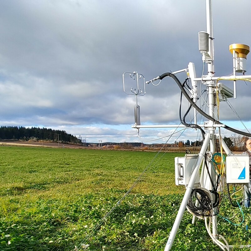 Natural Resources Institute Finland LUKE: Supporting maintenance and development of carbon balance measurement network in agricultural fields.