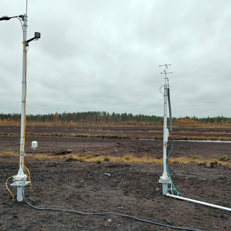 University of Helsinki (Finland): We implemented an eddy covariance measurement station for a research project. The project focuses on the afforestation of a decommissioned peat production area and its carbon sequestration.